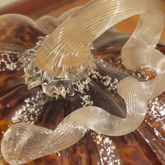 Hand Blown Glass Pumpkin - Picture 5 of 6
